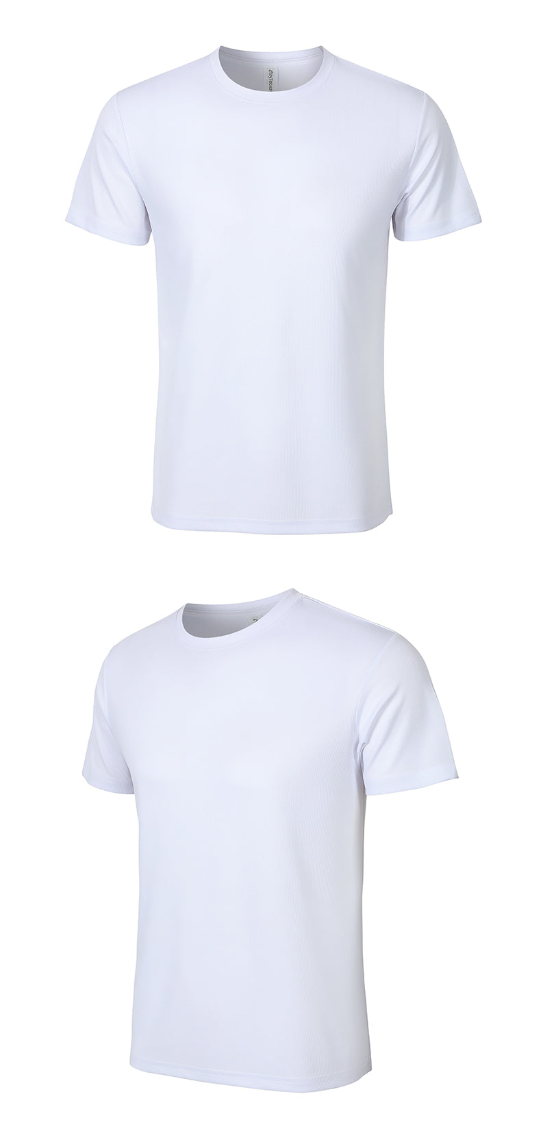 S–XL 180gCool-Touch Mesh Breathable EU-Size Quick-Dry T-Shirt,Ready stock, MOQ 10 or 20 pieces. Suitable for workwear & advertising uniforms, custom pattern DIY available  CF75150
