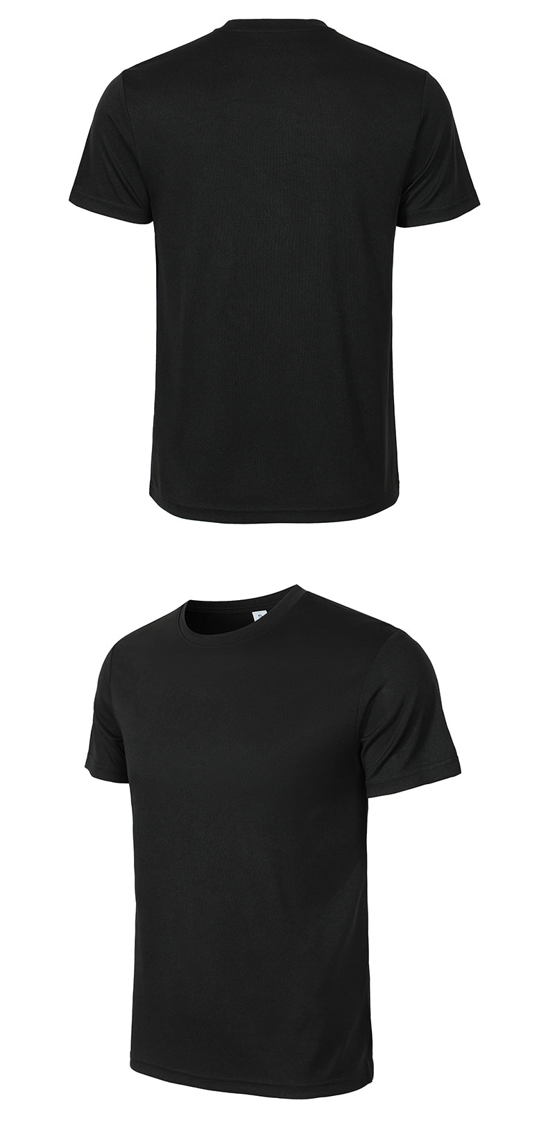 S–XL 180gCool-Touch Mesh Breathable EU-Size Quick-Dry T-Shirt,Ready stock, MOQ 10 or 20 pieces. Suitable for workwear & advertising uniforms, custom pattern DIY available  CF75150