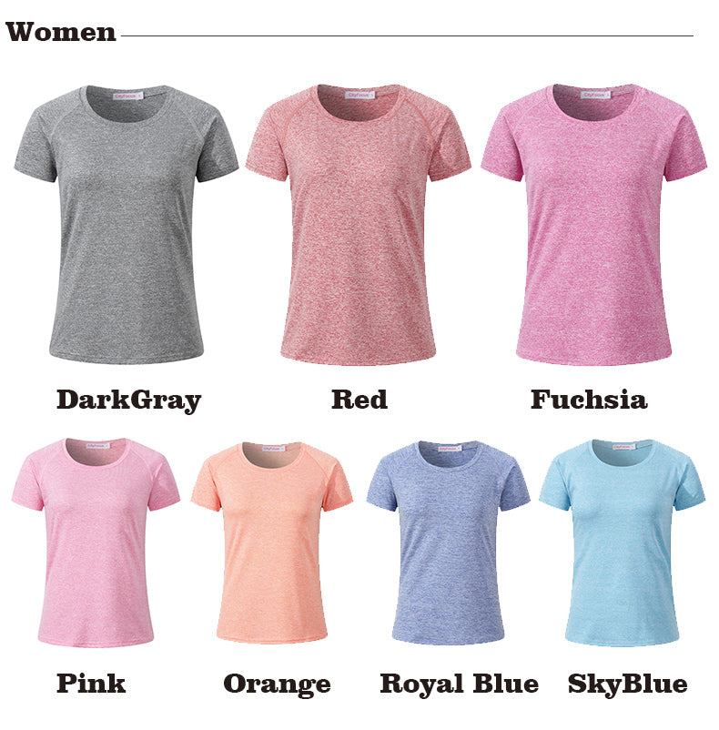 S–4XL 190g 40s Cationic Modal Yoga Sports T-Shirt ,Ready stock, MOQ 10 or 20 pieces. Suitable for workwear & advertising uniforms, custom pattern DIY available  CF310 Women's