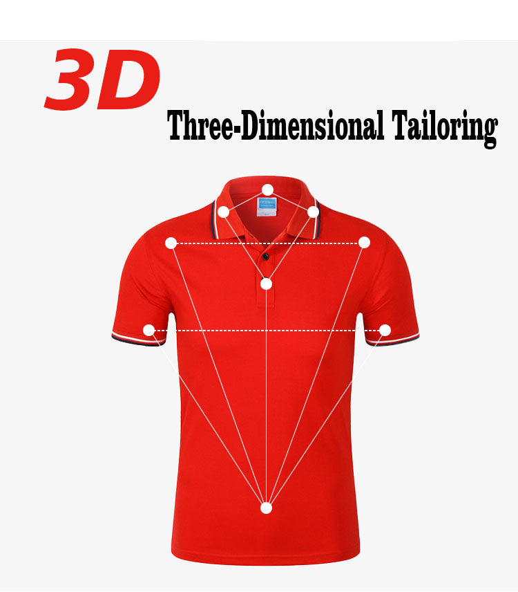 S–3XL 220g 32s Full Fleece Cotton Fashion Style Polo Shirt with Contrast Collar | Model  ,Ready stock, MOQ 10 or 20 pieces. Suitable for workwear & advertising uniforms, custom pattern DIY available  CF122