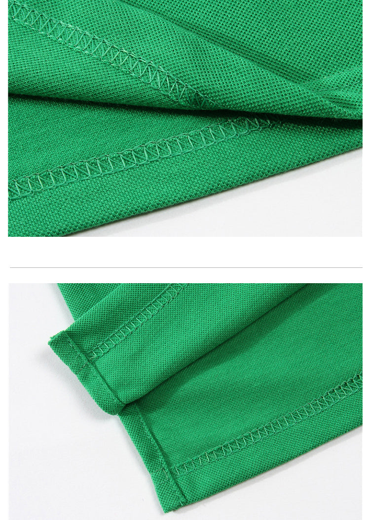 S–3XL 220g 32s Full Fleece Cotton Fashion Style Polo Shirt with Contrast Collar | Model  ,Ready stock, MOQ 10 or 20 pieces. Suitable for workwear & advertising uniforms, custom pattern DIY available  CF122