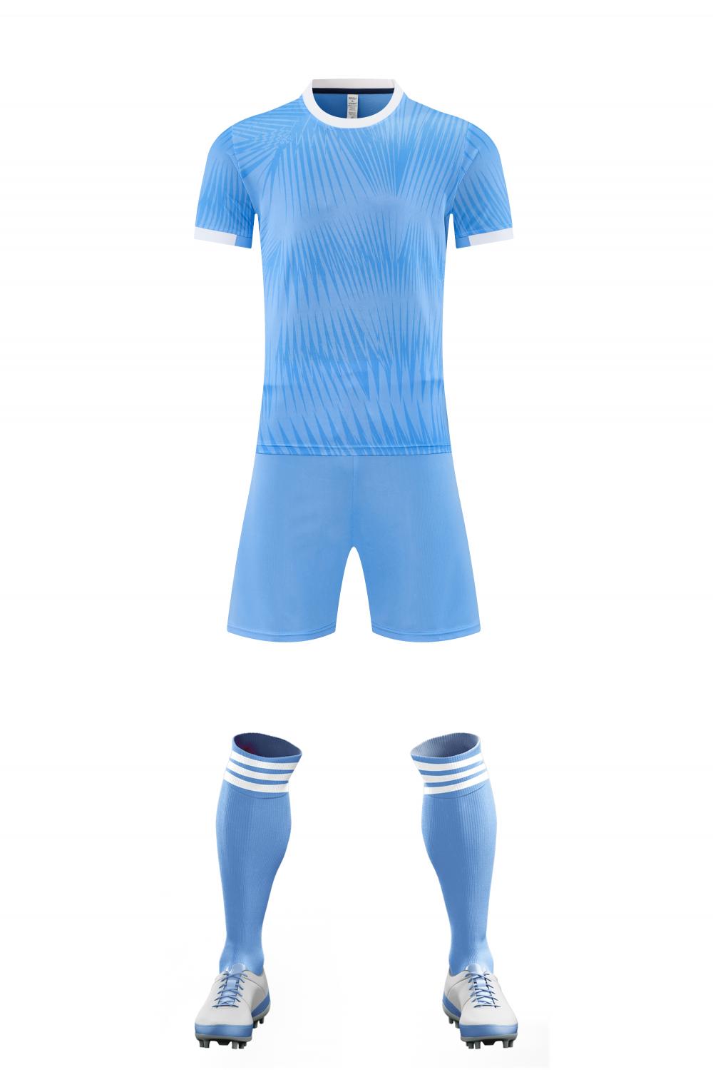 M–5XL Adult Football Jacquard Series Tracksuit, MOQ 10 or 20 pieces. Suitable for workwear & advertising uniforms, custom pattern DIY available Z6021