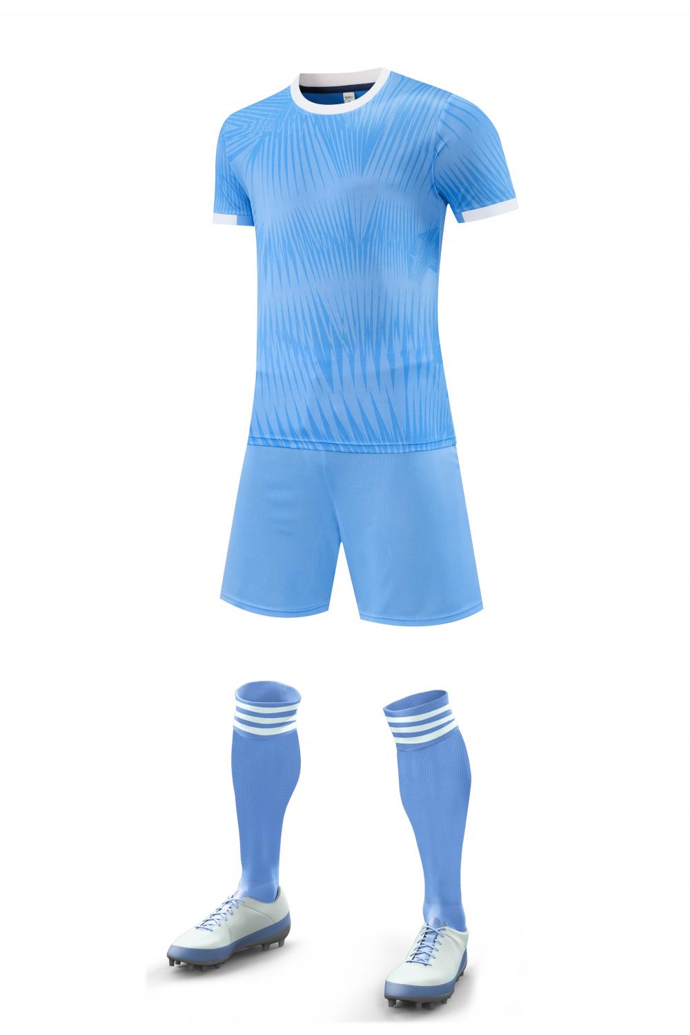 M–5XL Adult Football Jacquard Series Tracksuit, MOQ 10 or 20 pieces. Suitable for workwear & advertising uniforms, custom pattern DIY available Z6021
