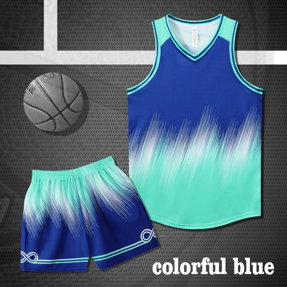 L–6XL Classic V-Neck Contrast Binding Adult Basketball Jersey with High-Elastic Quick-Drying Polyester, Blending Trendy Style & Athletic Dynamism, MOQ 10 or 20 pieces. Suitable for workwear & advertising uniforms, custom pattern DIY available L075