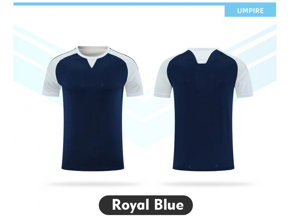 M–5XL V-neck accent, crisp non-clingy fit, professional & refreshing style for multi-sport officiating, MOQ 10 or 20 pieces. Suitable for workwear & advertising uniforms, custom pattern DIY available C9001