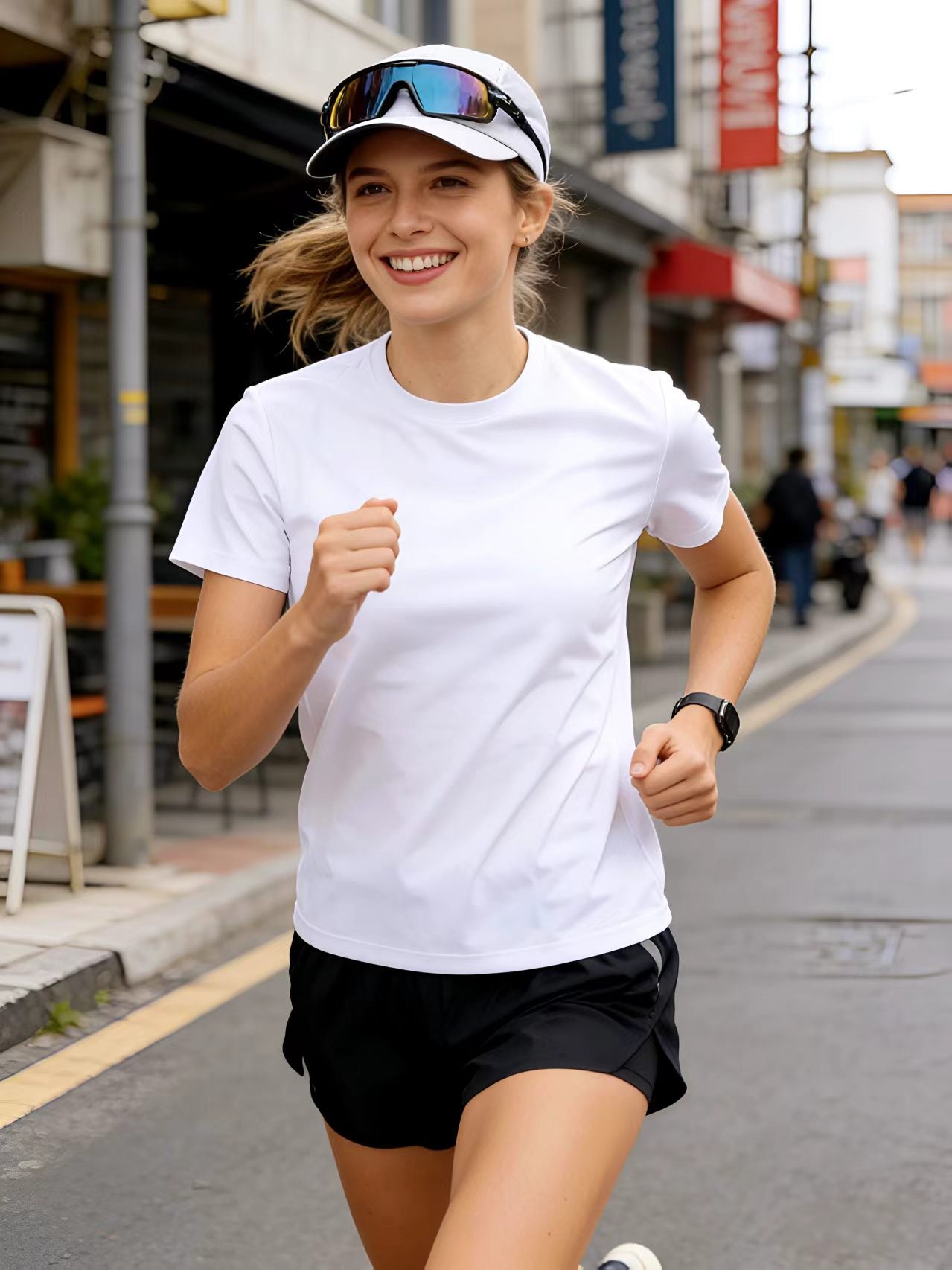S–XL 180gCool-Touch Mesh Breathable EU-Size Quick-Dry T-Shirt,Ready stock, MOQ 10 or 20 pieces. Suitable for workwear & advertising uniforms, custom pattern DIY available  CF75150