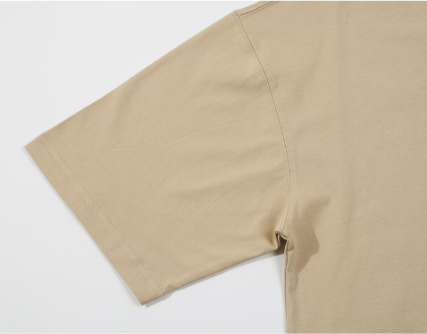 S–XL 220gAmerican-style Oversized Drop-shoulder Crew Neck Trendy Brand T-shirt,Ready stock, MOQ 10 or 20 pieces. Suitable for workwear & advertising uniforms, custom pattern DIY available  CF001862