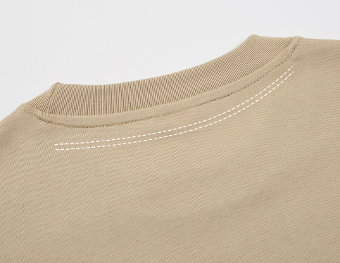 S–XL 220gAmerican-style Oversized Drop-shoulder Crew Neck Trendy Brand T-shirt,Ready stock, MOQ 10 or 20 pieces. Suitable for workwear & advertising uniforms, custom pattern DIY available  CF001862