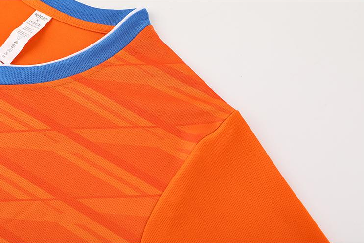 M–5XL High-Density High-Elasticity Quick-Drying Polyester Fabric Adult Football Jersey, MOQ 10 or 20 pieces. Suitable for workwear & advertising uniforms, custom pattern DIY available Z6001