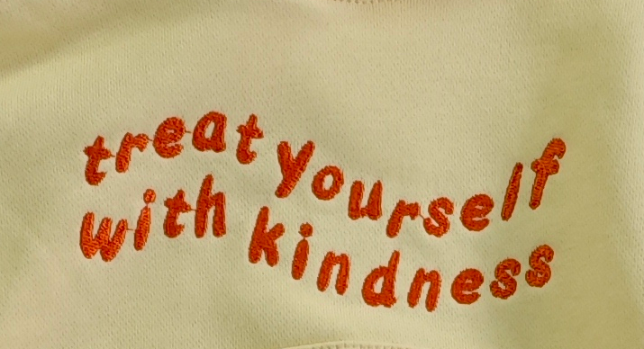 2–5 Y Toddler Girl "Treat Yourself With Kindness" Hoodie & Wide Leg Pants Set, MOQ 10 or 20 pieces, available WG26164